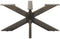 vidaXL - Salontafelpoot - spider - vorm - 98x58x(42-43) - cm - staal - naturel