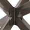 vidaXL - Salontafelpoot - spider - vorm - 98x58x(42-43) - cm - staal - naturel