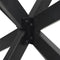 vidaXL - Salontafelpoot - spider - vorm - 98x58x(42-43) - cm - staal - antraciet
