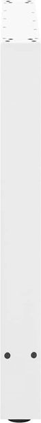 vidaXL - Salontafelpoten - 2 - st - 100x(72-73) - cm - staal - wit