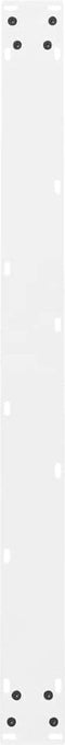 vidaXL - Salontafelpoten - 2 - st - 100x(72-73) - cm - staal - wit