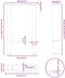 vidaXL - Salontafelpoten - 2 - st - 28x(42-43) - cm - staal - naturel