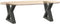 vidaXL - Salontafelpoten - 2 - st - 30x(30-31,3) - cm - staal - antraciet