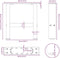 vidaXL - Salontafelpoten - 2 - st - 30x(30-31) - cm - staal - wit