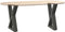vidaXL - Salontafelpoten - 2 - st - 38x(42-43,3) - cm - staal - antraciet
