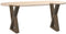 vidaXL - Salontafelpoten - 2 - st - 38x(42-43,3) - cm - staal - naturel
