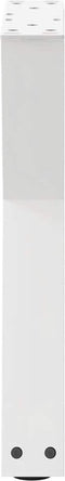 vidaXL - Salontafelpoten - 2 - st - 38x(42-43,3) - cm - staal - wit