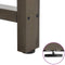 vidaXL - Salontafelpoten - 2 - st - 38x(42-43) - cm - staal - naturel