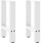 vidaXL - Salontafelpoten - 2 - st - 38x(42-43) - cm - staal - wit