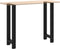 vidaXL - Salontafelpoten - 2 - st - 40x(100-101) - cm - staal - zwart