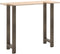 vidaXL - Salontafelpoten - 2 - st - 40x(110-111) - cm - staal - naturel