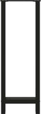 vidaXL - Salontafelpoten - 2 - st - 40x(110-111) - cm - staal - zwart