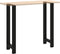 vidaXL - Salontafelpoten - 2 - st - 40x(110-111) - cm - staal - zwart