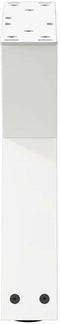 vidaXL - Salontafelpoten - 2 - st - 40x(30-31,3) - cm - staal - wit