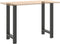 vidaXL - Salontafelpoten - 2 - st - 40x(90-91) - cm - staal - antraciet
