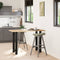 vidaXL - Salontafelpoten - 2 - st - 40x(90-91) - cm - staal - zwart