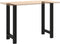 vidaXL - Salontafelpoten - 2 - st - 40x(90-91) - cm - staal - zwart