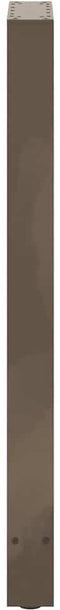vidaXL - Salontafelpoten - 2 - st - 50x(100-101) - cm - staal - naturel