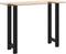 vidaXL - Salontafelpoten - 2 - st - 50x(100-101) - cm - staal - zwart