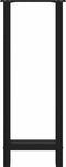 vidaXL - Salontafelpoten - 2 - st - 50x(100-101) - cm - staal - zwart