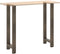 vidaXL - Salontafelpoten - 2 - st - 50x(110-111) - cm - staal - naturel