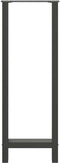 vidaXL - Salontafelpoten - 2 - st - 50x(110-111) - cm - staal - antraciet