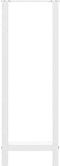 vidaXL - Salontafelpoten - 2 - st - 50x(110-111) - cm - staal - wit