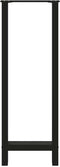 vidaXL - Salontafelpoten - 2 - st - 50x(110-111) - cm - staal - zwart