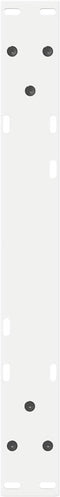vidaXL - Salontafelpoten - 2 - st - 50x(30-31,3) - cm - staal - wit