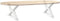 vidaXL - Salontafelpoten - 2 - st - 50x(30-31,3) - cm - staal - wit