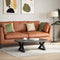 vidaXL - Salontafelpoten - 2 - st - 50x(30-31,3) - cm - staal - zwart