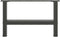 vidaXL - Salontafelpoten - 2 - st - 50x(30-31) - cm - staal - antracietkleurig