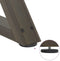vidaXL - Salontafelpoten - 2 - st - 50x(42-43,3) - cm - staal - naturel