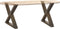 vidaXL - Salontafelpoten - 2 - st - 50x(42-43,3) - cm - staal - naturel