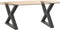 vidaXL - Salontafelpoten - 2 - st - 50x(42-43,3) - cm - staal - antraciet