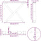 vidaXL - Salontafelpoten - 2 - st - 50x(42-43,3) - cm - staal - wit