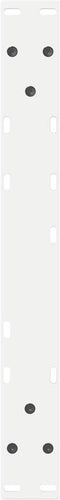 vidaXL - Salontafelpoten - 2 - st - 50x(42-43,3) - cm - staal - wit
