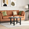 vidaXL - Salontafelpoten - 2 - st - 50x(42-43) - cm - staal - zwart