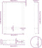 vidaXL - Salontafelpoten - 2 - st - 50x(72-73) - cm - staal - wit
