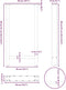 vidaXL - Salontafelpoten - 2 - st - 50x(90-91) - cm - staal - naturel