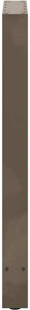 vidaXL - Salontafelpoten - 2 - st - 50x(90-91) - cm - staal - naturel
