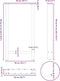 vidaXL - Salontafelpoten - 2 - st - 50x(90-91) - cm - staal - zwart