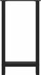 vidaXL - Salontafelpoten - 2 - st - 50x(90-91) - cm - staal - zwart