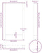 vidaXL - Salontafelpoten - 2 - st - 60x(100-101) - cm - staal - antraciet