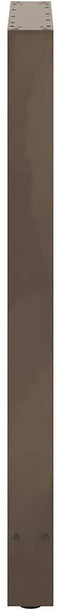 vidaXL - Salontafelpoten - 2 - st - 60x(100-101) - cm - staal - naturel