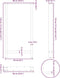 vidaXL - Salontafelpoten - 2 - st - 60x(110-111) - cm - staal - antraciet