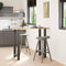 vidaXL - Salontafelpoten - 2 - st - 60x(110-111) - cm - staal - antraciet