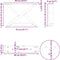 vidaXL - Salontafelpoten - 2 - st - 60x(30-31,3) - cm - staal - antraciet