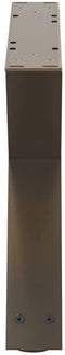 vidaXL - Salontafelpoten - 2 - st - 60x(30-31,3) - cm - staal - naturel