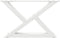vidaXL - Salontafelpoten - 2 - st - 60x(30-31,3) - cm - staal - wit